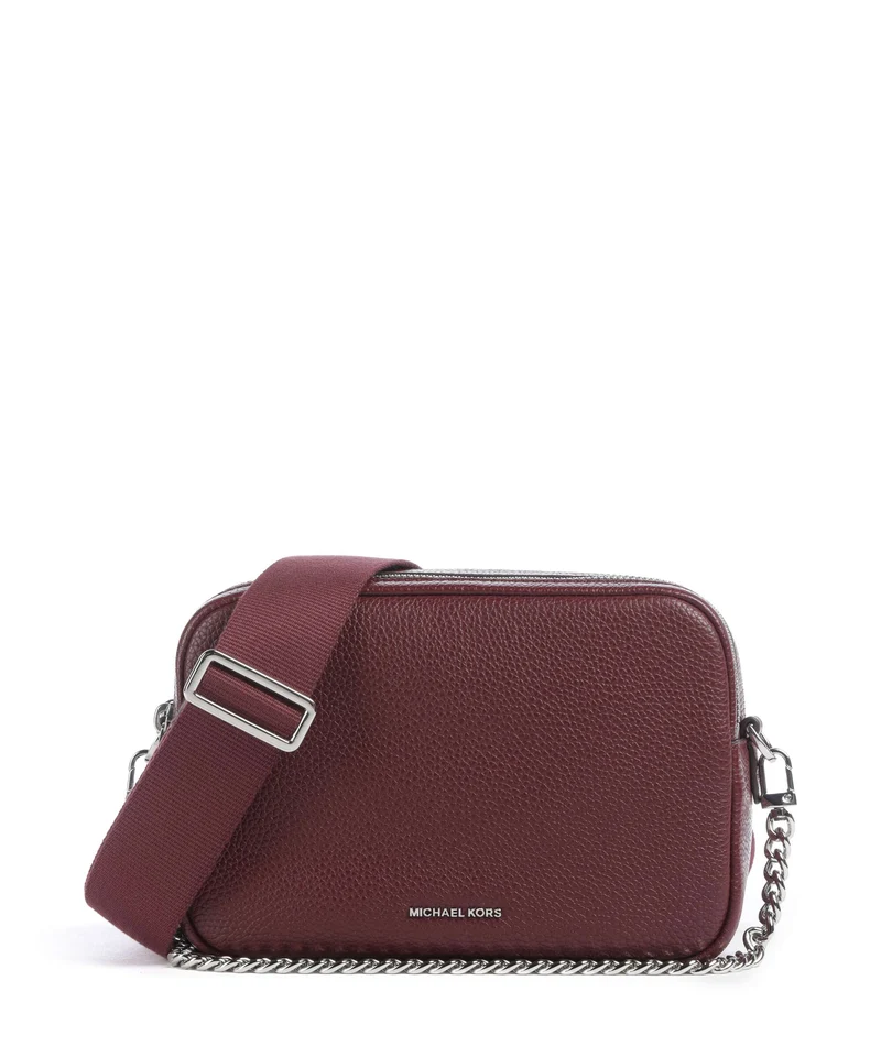 Michael Kors Bryant Medium Crossover väska oxblood