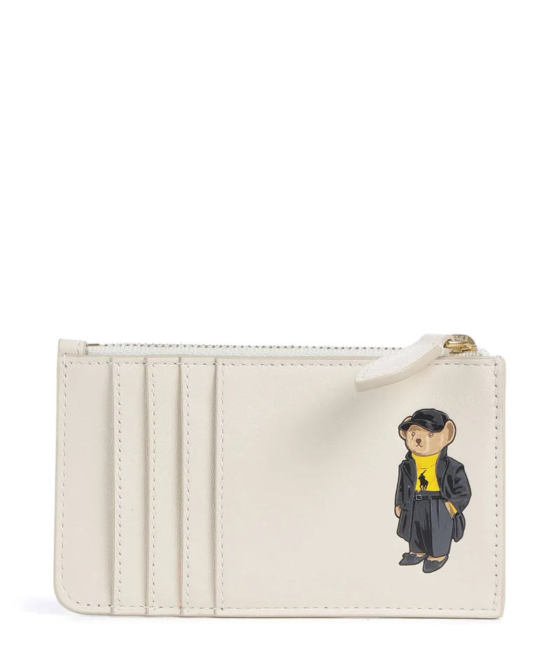 Polo Ralph Lauren Bear Holiday Korthållare ivory