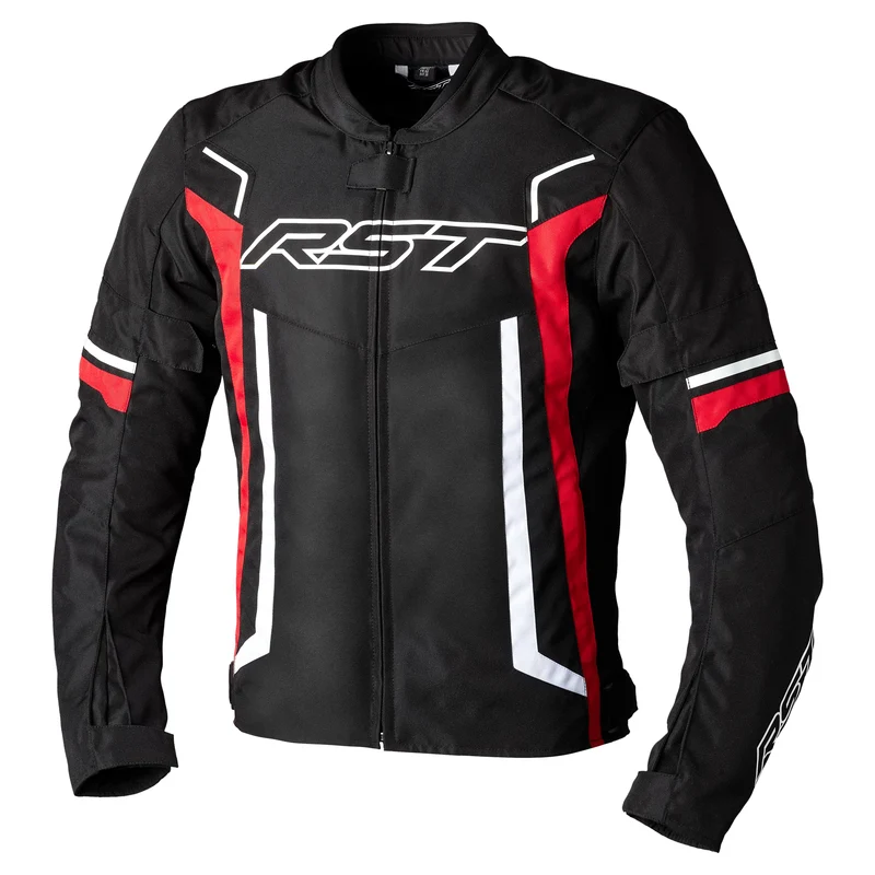 RST Textil Mc-Jacka Pilot Evo Svart /Röd