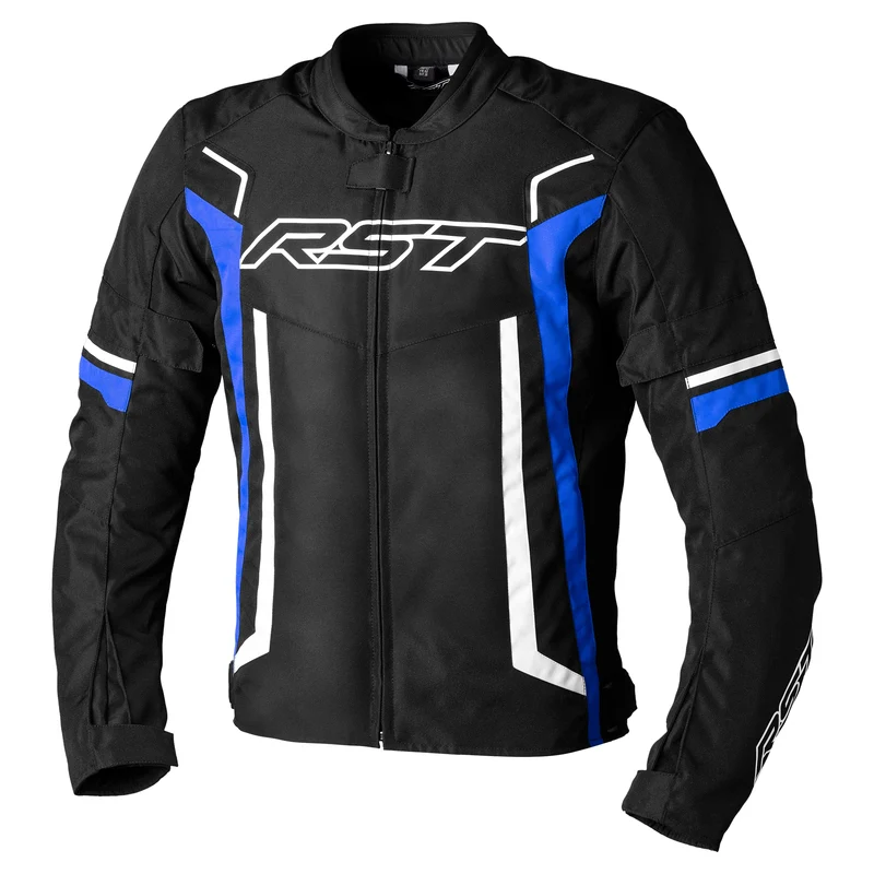 RST Textil Mc-Jacka Pilot Evo Svart /Blå