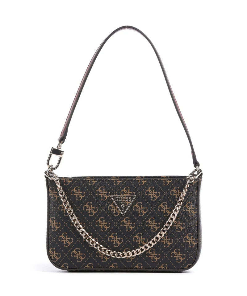 Guess Noelle Axelremsväska brown