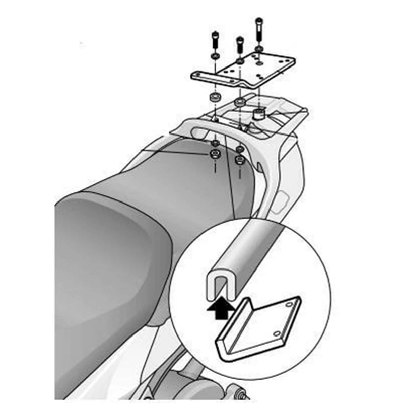 SHAD Top Master Fitting Set - Yamaha Y0FJ31ST