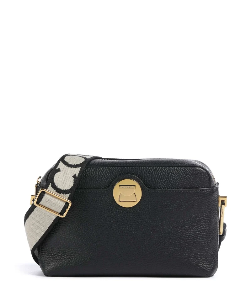 Coccinelle Liya Signature Crossover väska noir