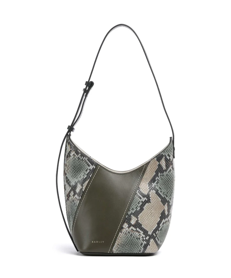 Radley London Beaton Close Axelremsväska pine needle