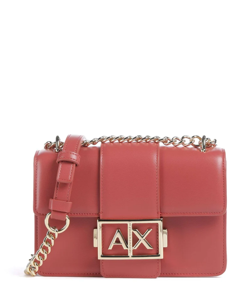 Armani Exchange Wonder S Axelremsväska hot sauce
