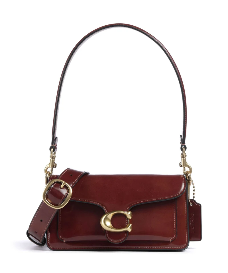 Coach Tabby 20 Axelremsväska dark neutral