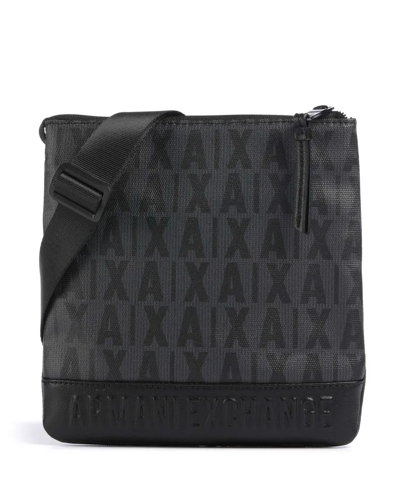 Armani Exchange Crossover väska asphalt black