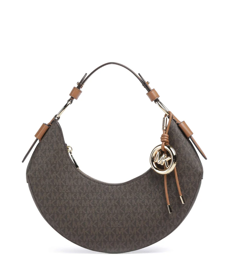 Michael Kors Koa Medium Axelremsväska brown/acorn