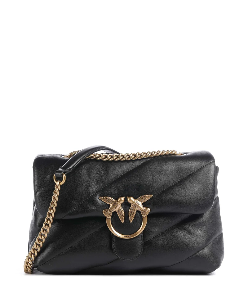 Pinko Love Puff Classic Axelremsväska nero