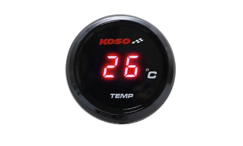 KOSO i-GEAR Water Temperature Meter Blue Display BA067B10