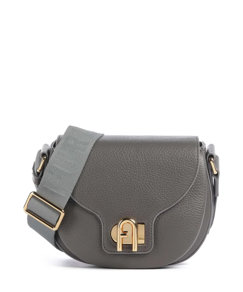 Furla Lotus Mini Crossover väska toni urban gray
