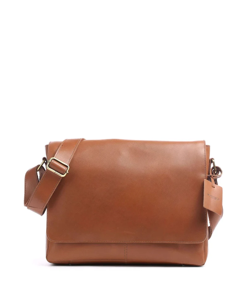 Burkely Vintage Juul Messenger väska cognac