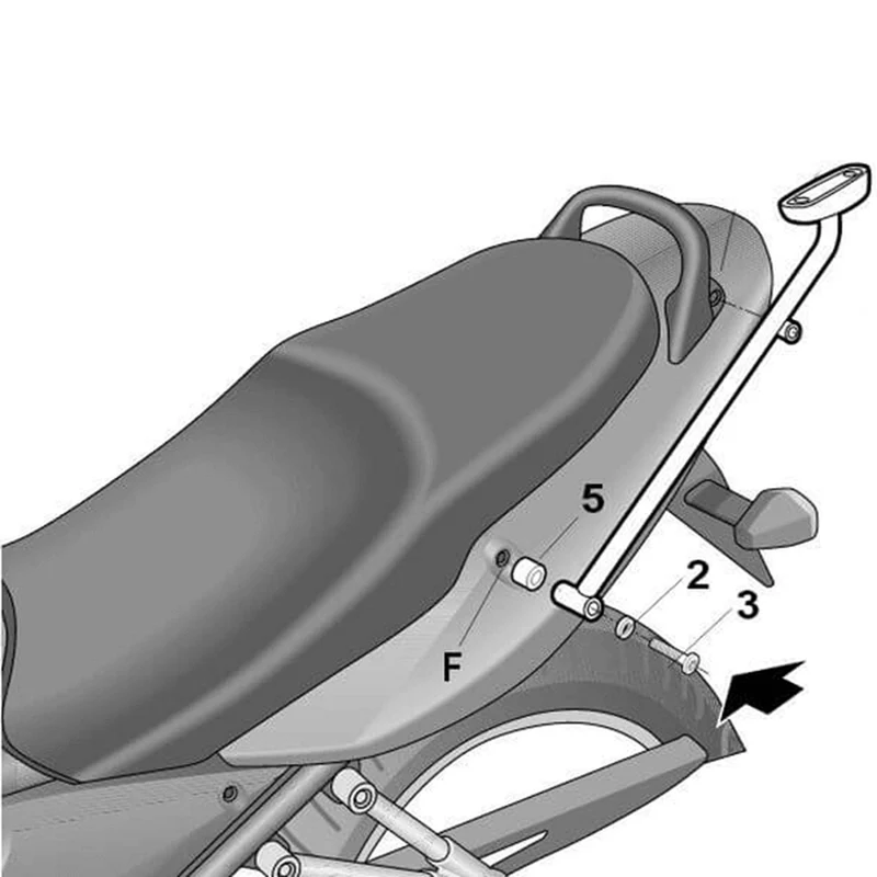 SHAD Top Master Fitting Set - Suzuki S0BN60ST