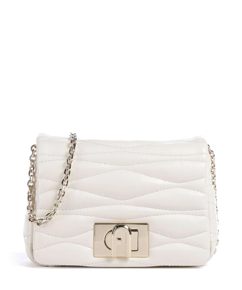Furla 1927 Mini Soft Crossover väska panna