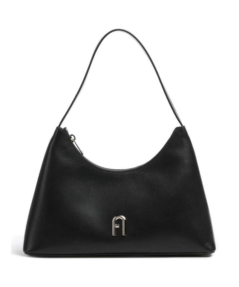 Furla Diamante S Axelremsväska nero