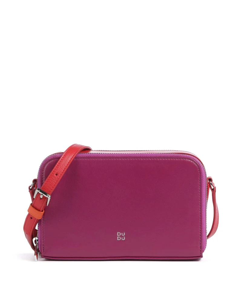 DuDu Bags Inés Crossover väska fucsia