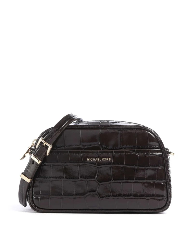 Michael Kors Jet Set Small Crossover väska chocolate