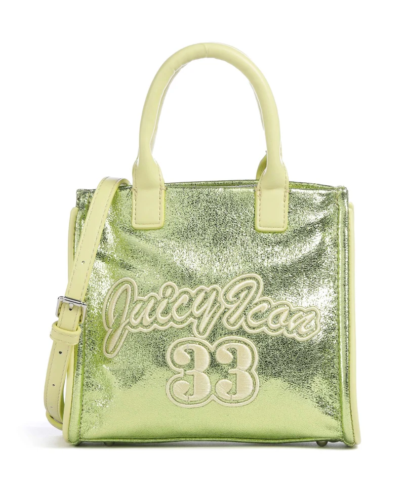 Juicy Couture Iris Metallic S Crossover väska metallic lime bean