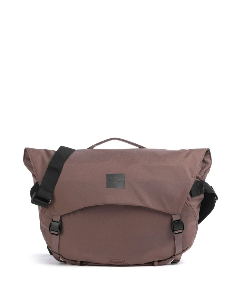 Osprey Metron 18 Messenger väska magma brown/goby orange