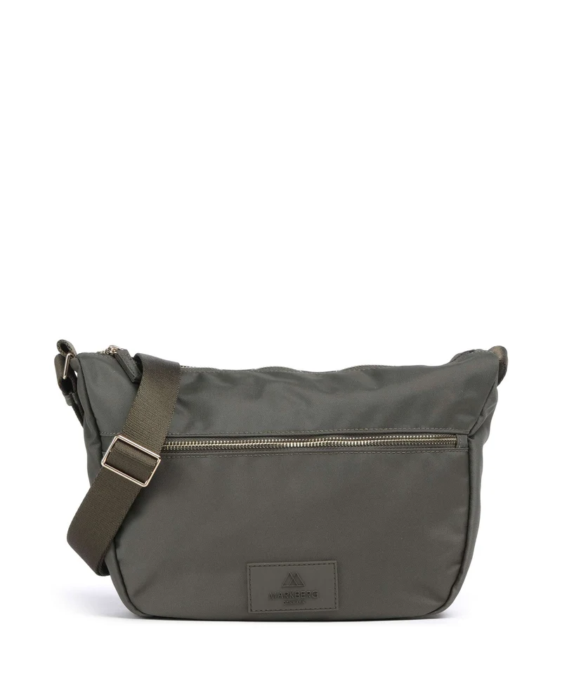 Markberg Mono Crossover väska dark olive/gold