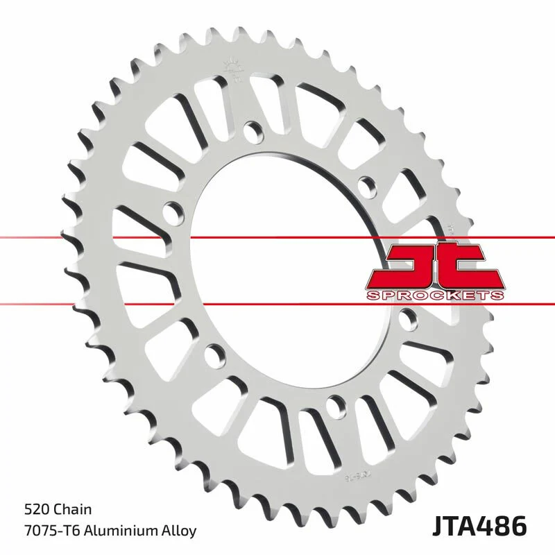 JT SPROCKETS Aluminium Ultra-Light Rear Sprocket 486 - 520 JTA486.47BLK