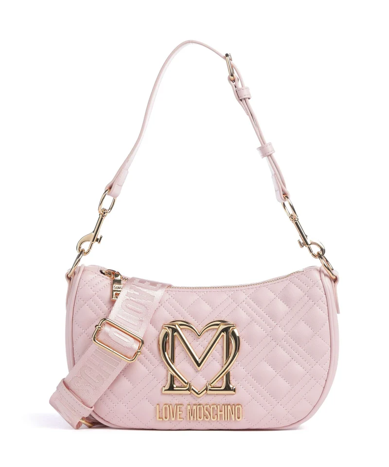Love Moschino Allure Axelremsväska cipria