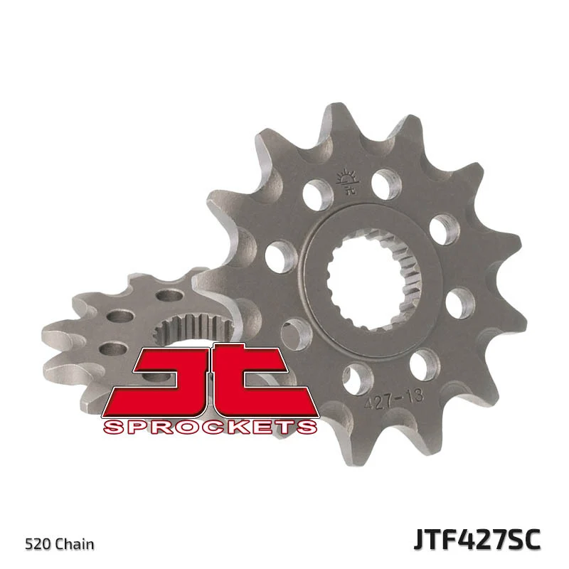 JT SPROCKETS Steel Self-Cleaning Front Sprocket 427 - 520 JTF427.12SC