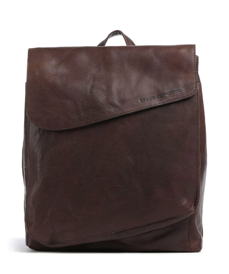 Spikes & Sparrow Bronco Tina Ryggsäck dark brown