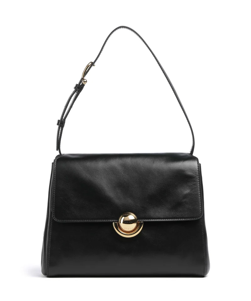 Furla Domus S Axelremsväska nero