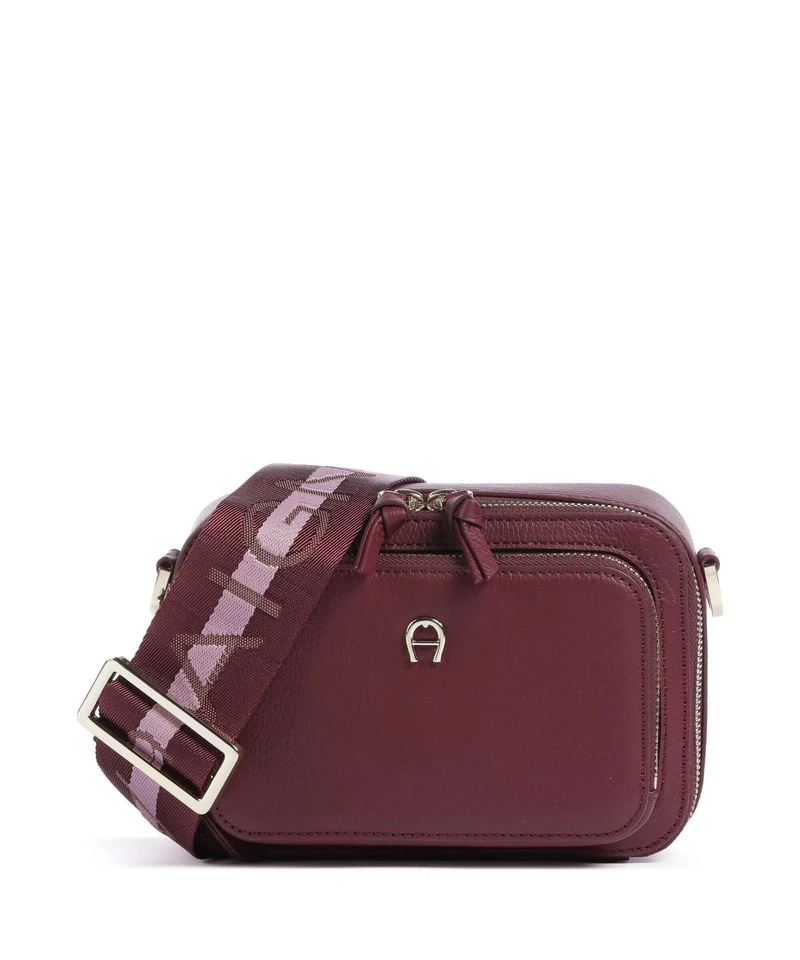 Aigner Zita S Crossover väska burgundy