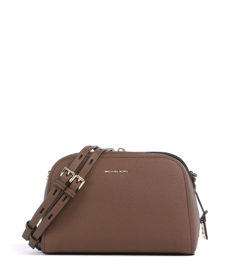 Michael Kors Ashton Small Crossover väska dark caramel