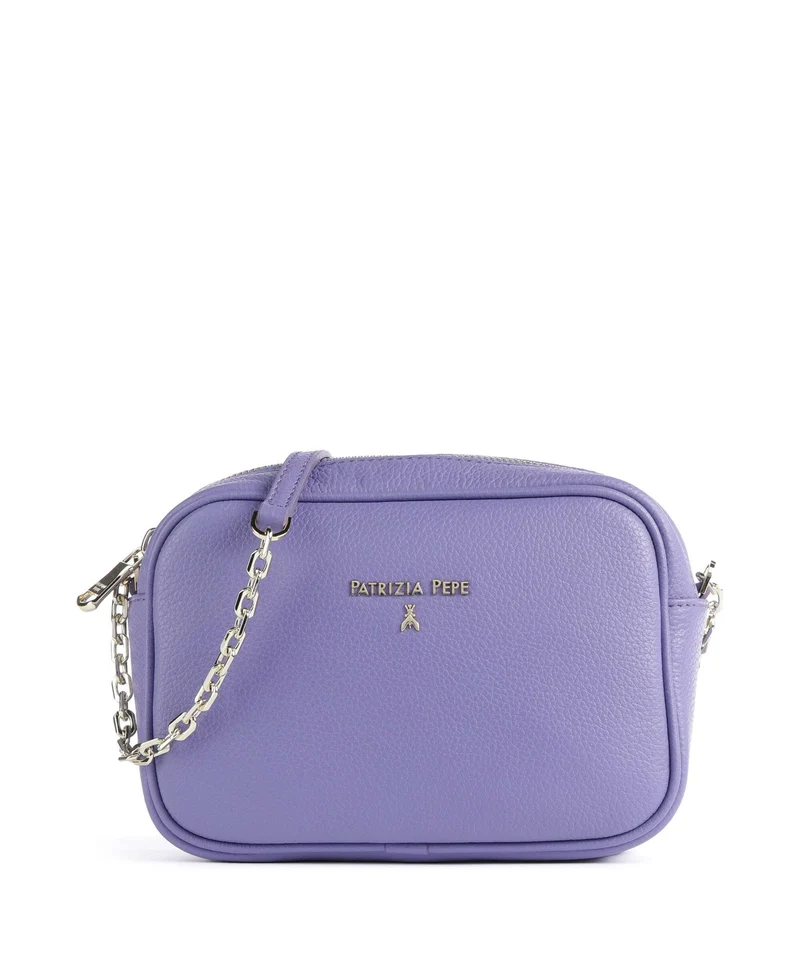 Patrizia Pepe Crossover väska mineral violet