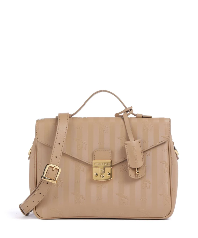 Maison Mollerus Vinerus Marly Crossover väska cappuccino beige