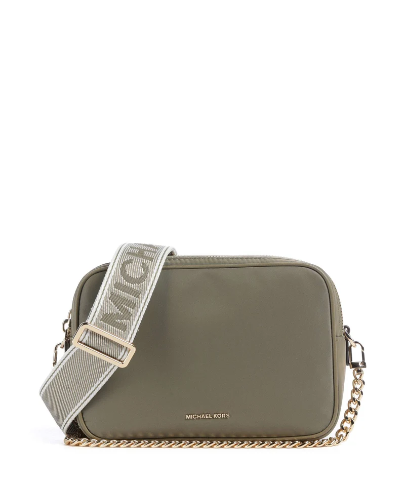 Michael Kors Bryant Medium Crossover väska safari green