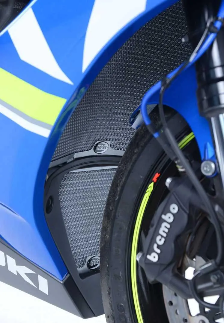 Radiator & Oil Cooler Guard Set BLACK - Suzuki GSX-R1000/R 17-