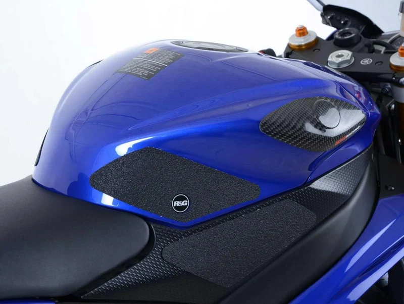 Yamaha YZF-R6 Traction Grips 2012-2016: BLACK 4-Grip Kit