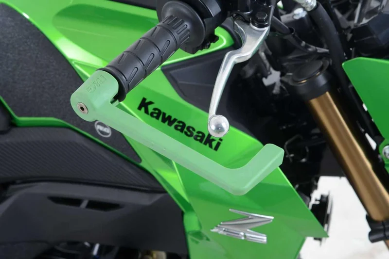 Moulded Lever Guard, Black, ZX-6R, ZX-10R up to 20, H2, H2R