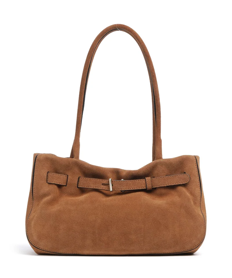Abro Suede Jill Axelremsväska cuoio