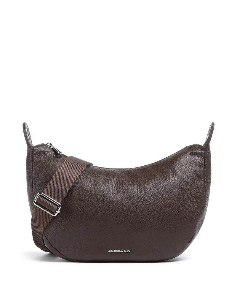 Mandarina Duck Mellow Leather Axelremsväska espresso