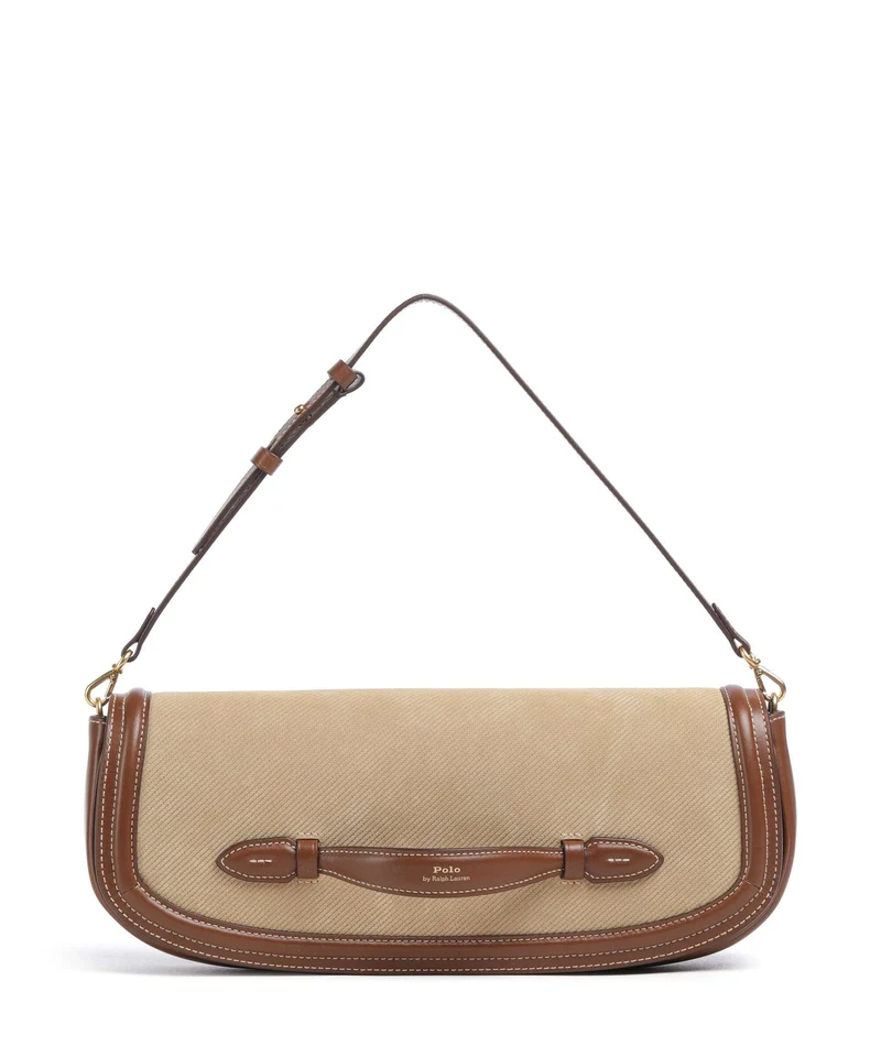 Polo Ralph Lauren Bellport Long Medium Kuvertväska biscotti/ciouo