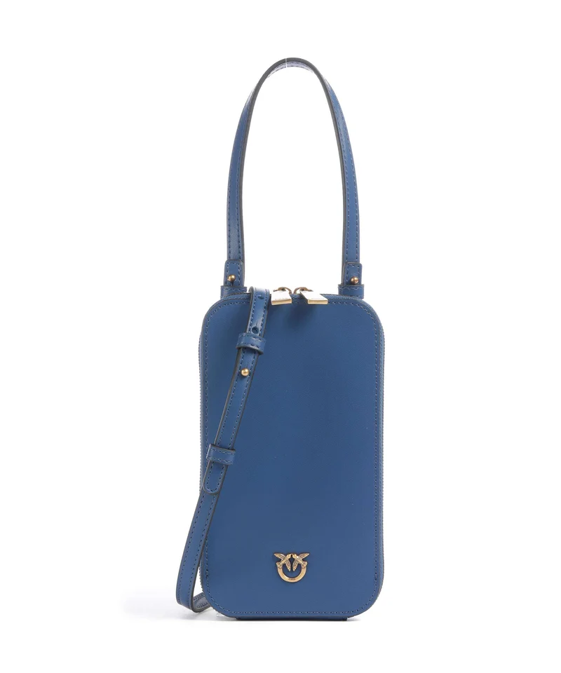 Pinko Telefonväska vero blu marino/antique gold