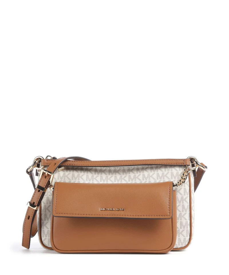Michael Kors Bryant 5 in 1 Crossover väska vanilla/acorn