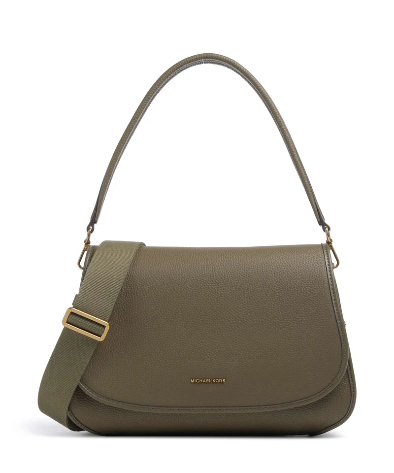 Michael Kors Holmes Medium Axelremsväska loden