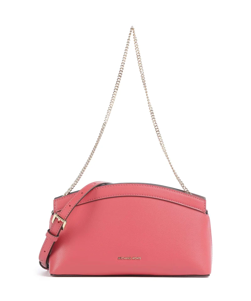 Michael Kors Athena Dome Chain Small Axelremsväska light berry sorbet