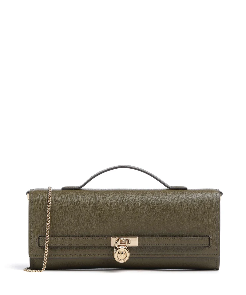 Michael Kors Hamilton Moderne Medium Axelremsväska loden