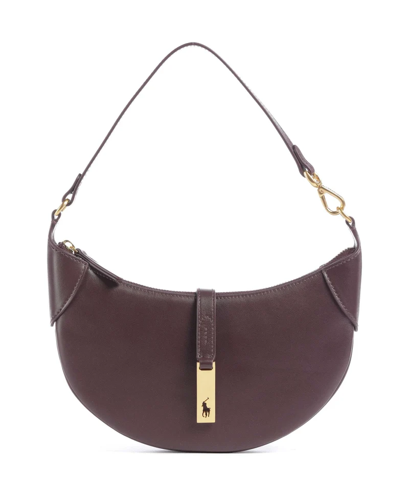 Polo Ralph Lauren ID Collection Small Axelremsväska midnight merlot
