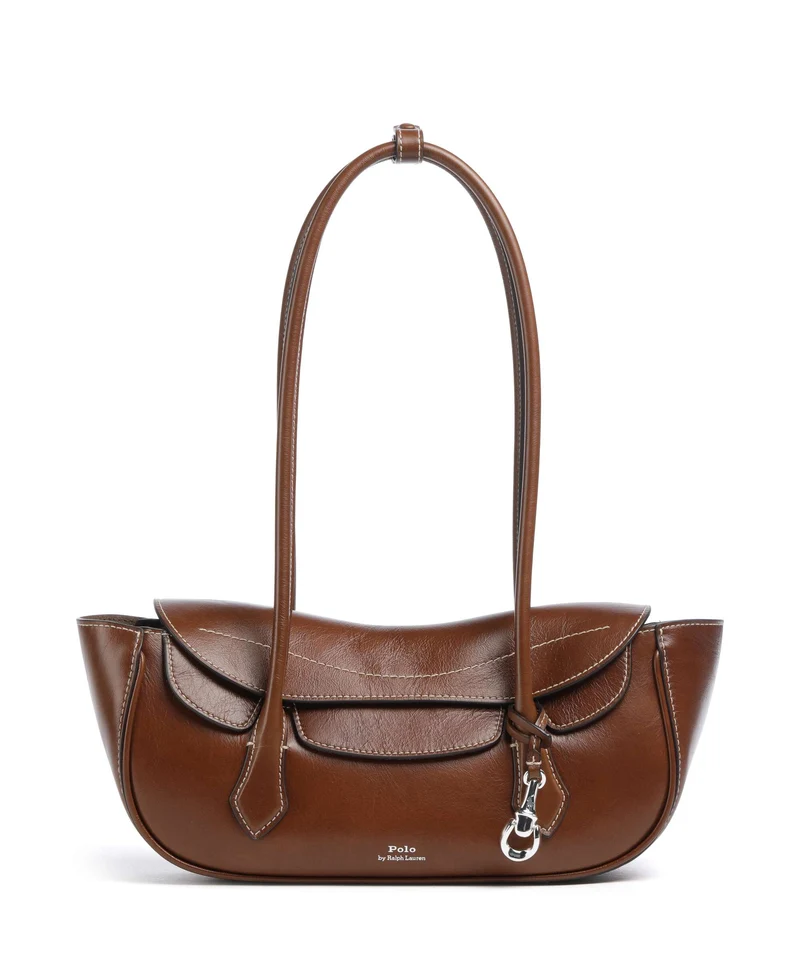 Polo Ralph Lauren Blaze Small Axelremsväska chestnut