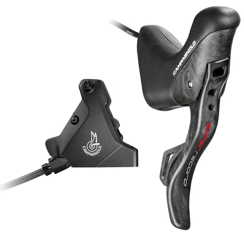 Super Record EPS 12 Speed Right Lever and 160 Rear Disc Caliper