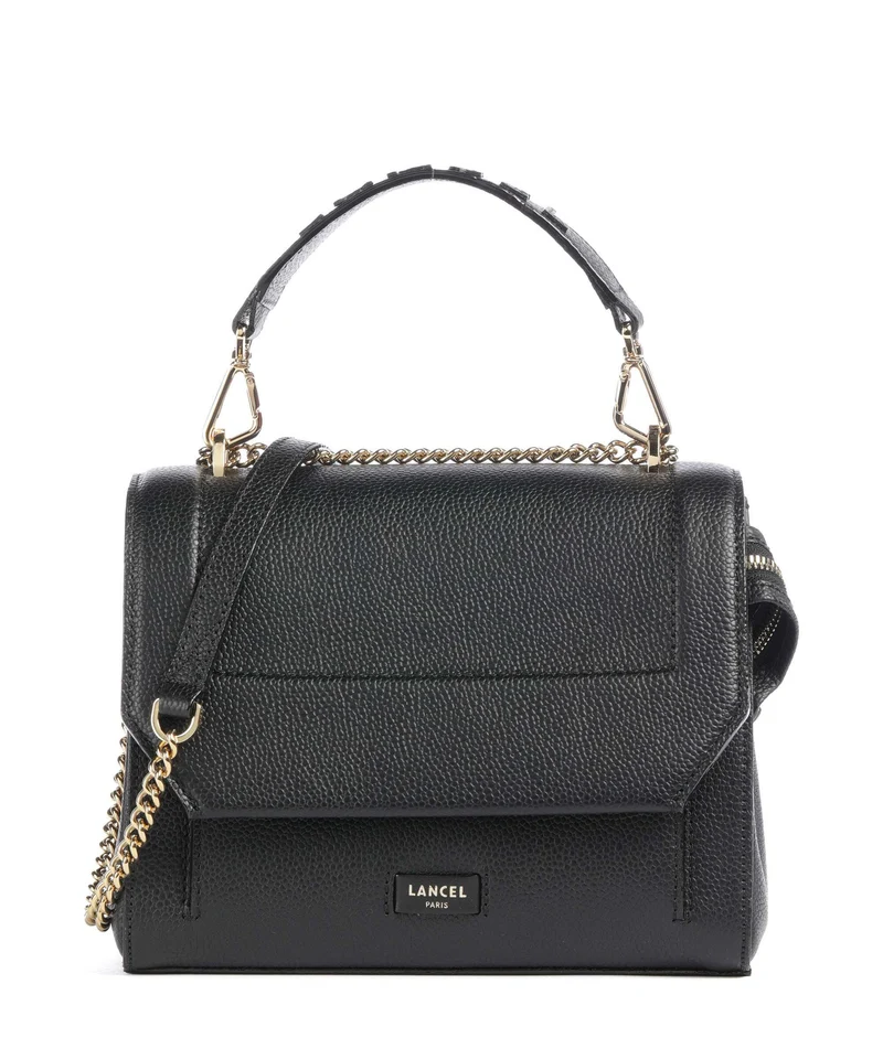 Lancel Ninon M Axelremsväska black/gold