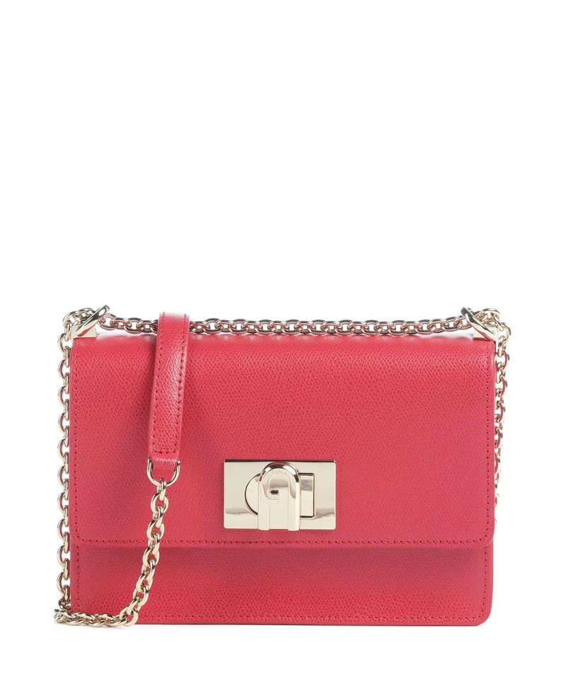 Furla 1927 Mini Axelremsväska ruby